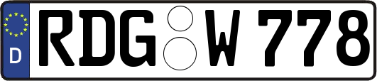 RDG-W778