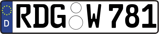 RDG-W781