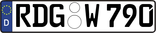 RDG-W790