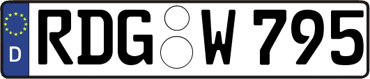 RDG-W795