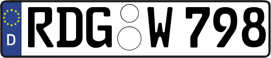 RDG-W798