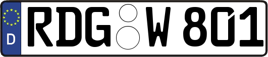 RDG-W801