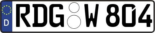 RDG-W804