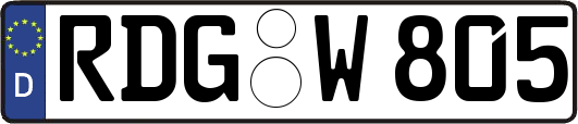 RDG-W805