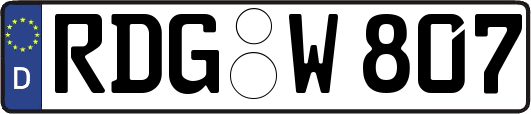 RDG-W807