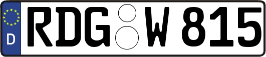 RDG-W815