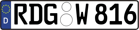 RDG-W816