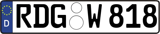 RDG-W818