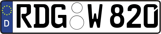 RDG-W820
