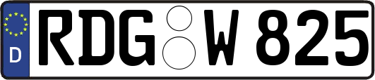 RDG-W825