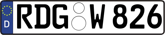 RDG-W826