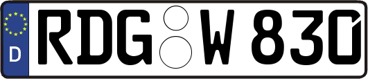 RDG-W830