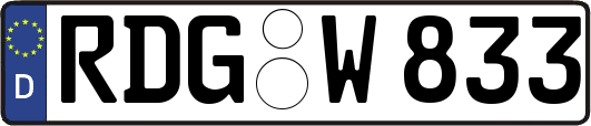 RDG-W833