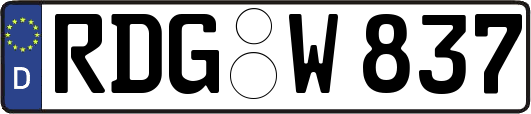 RDG-W837