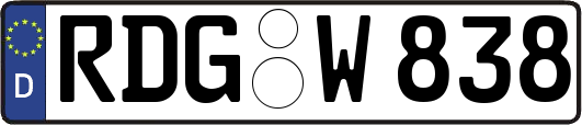 RDG-W838