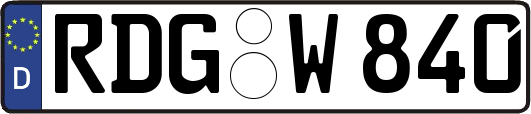RDG-W840