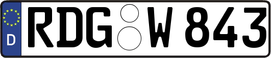 RDG-W843