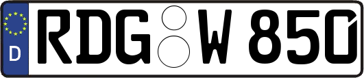 RDG-W850