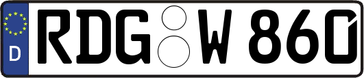 RDG-W860