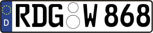 RDG-W868