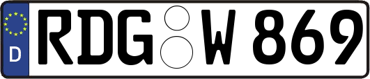 RDG-W869