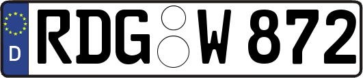 RDG-W872