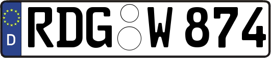 RDG-W874