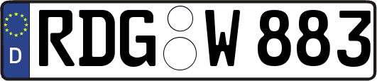 RDG-W883