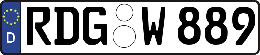 RDG-W889