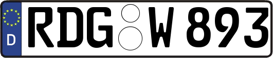 RDG-W893
