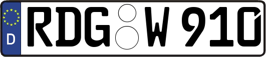 RDG-W910