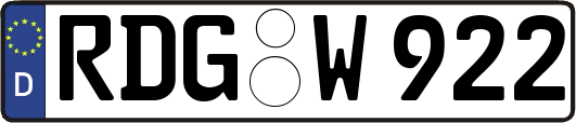 RDG-W922
