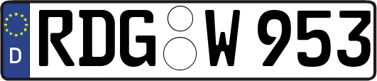 RDG-W953