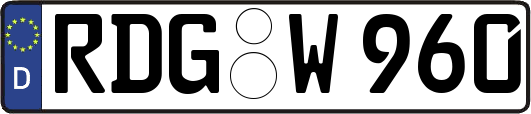 RDG-W960