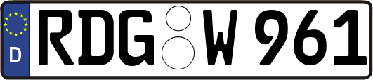RDG-W961