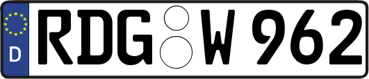 RDG-W962