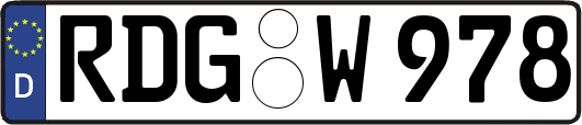 RDG-W978