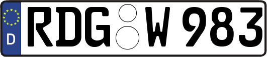RDG-W983