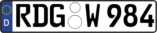 RDG-W984