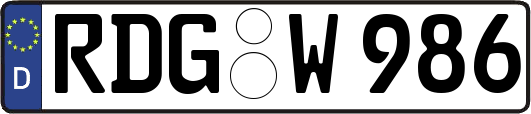 RDG-W986