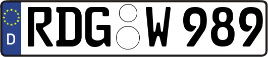 RDG-W989