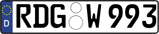 RDG-W993