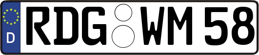 RDG-WM58