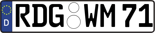 RDG-WM71