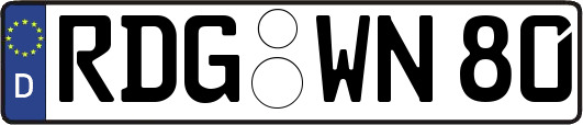 RDG-WN80