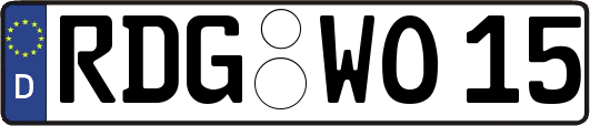RDG-WO15