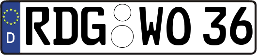 RDG-WO36