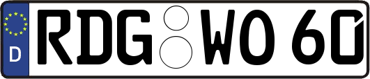RDG-WO60