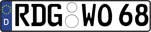 RDG-WO68