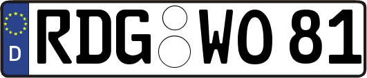RDG-WO81